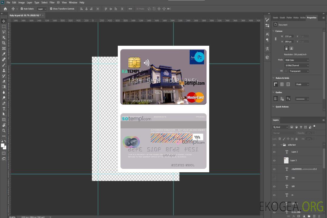 Modèle de carte de crédit mastercard Somalia Amal Bank au format PSD template Modèle de carte de crédit mastercard Somalia Amal Bank au format PSD template